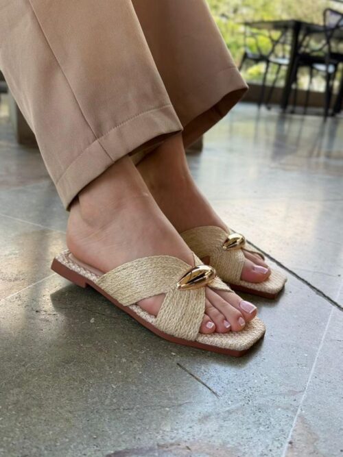 Sandalia Plana Yute Maye