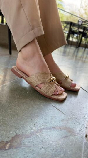 Sandalia Plana Yute Maye